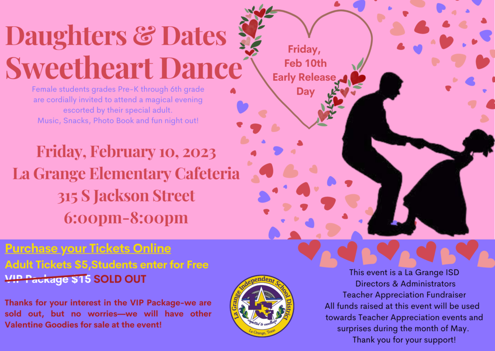 Daughters & Dates Sweetheart Dance