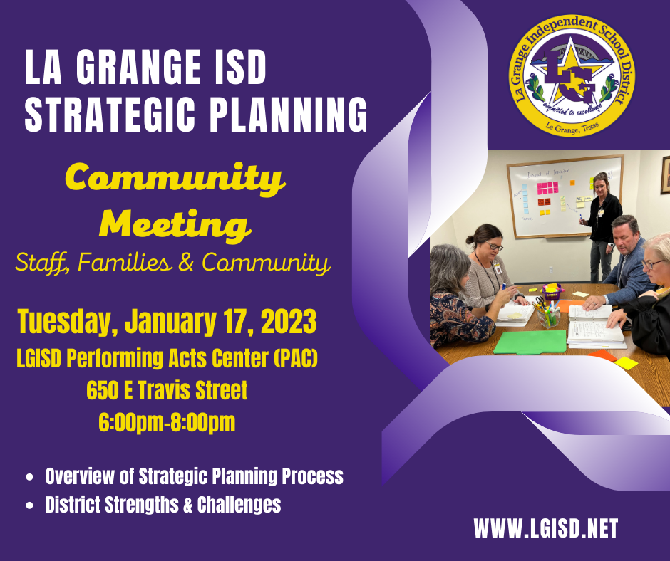 Strategic Planning Community Meeting