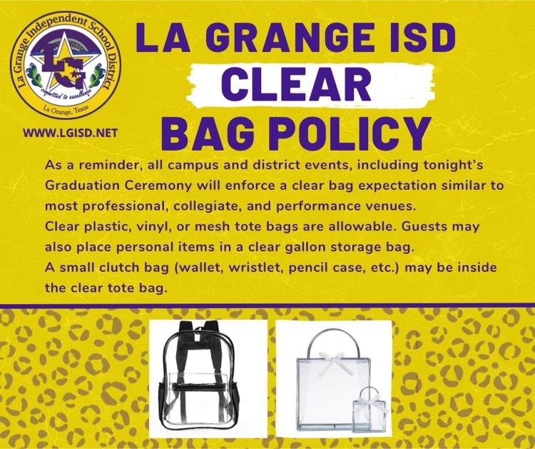 Clear Bag Policy 