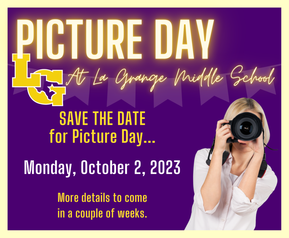 Save the Date for Picture Day!