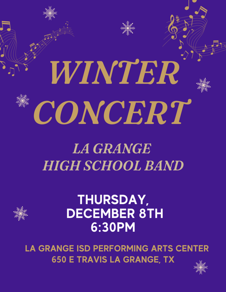 La Grange High School Band Winter Concert