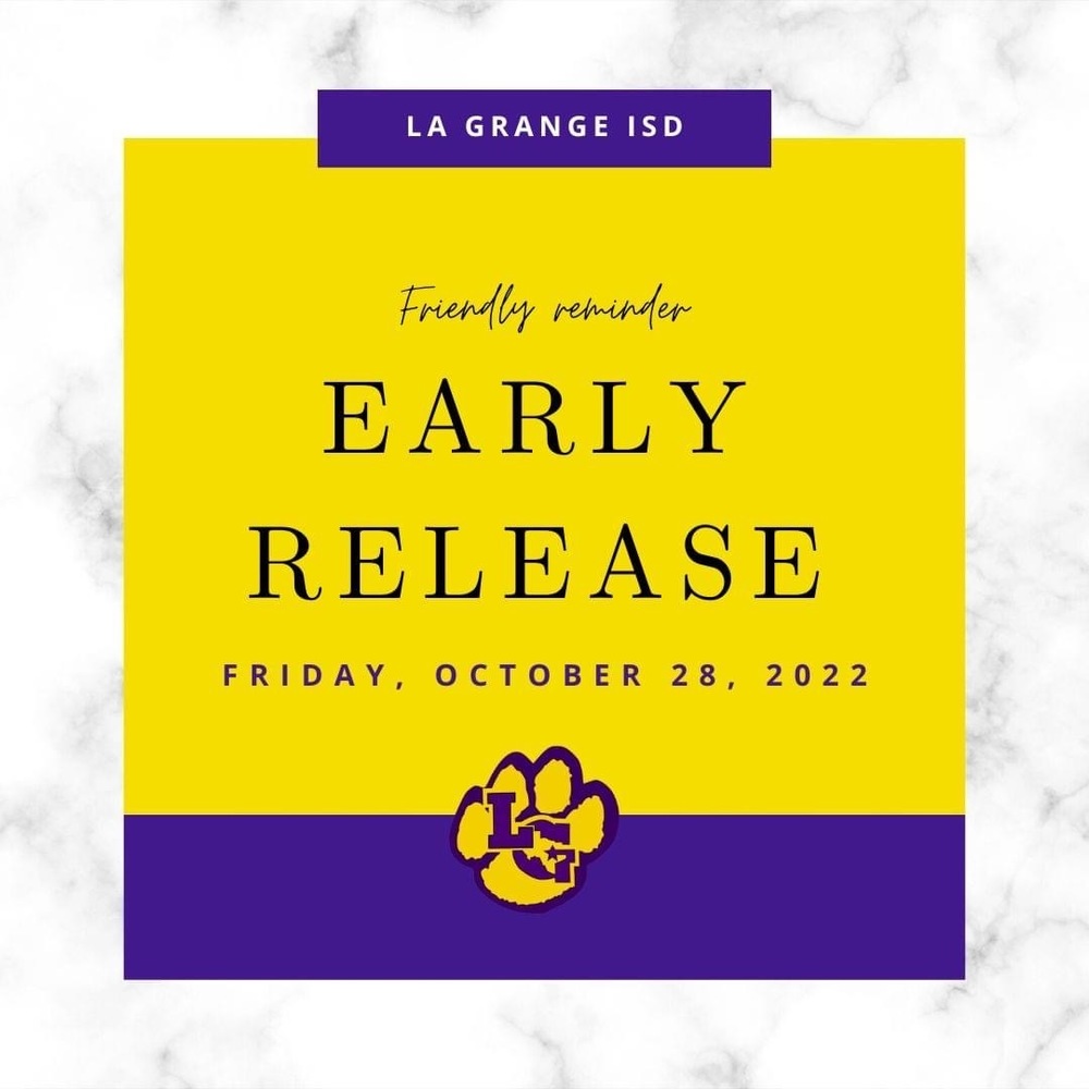 Early Release La Grange Middle School