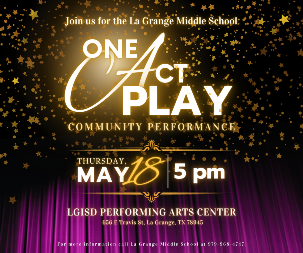 One Act Play Community Performance | La Grange Middle School
