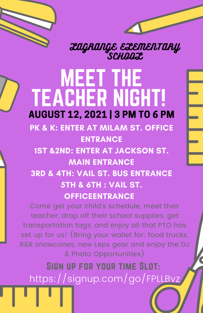 Meet The Teacher Night