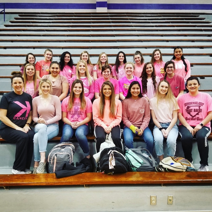 LHS athletes wear pink for #WendyWeissDay
